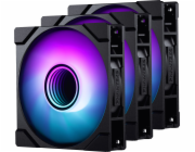 Phanteks M25G2-140 D-RGB ventilátor, 3 ks, černý (PH-F140M25_G2_DBK01_3P)