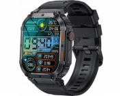 Chytré hodinky Veltori VT200-1 Černý silikonový řemínek