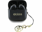 Sluchátka TWS Guess Glossy Effect s klasickým logem a šarmem