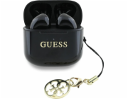 Sluchátka TWS Guess Glossy Effect s klasickým logem a šarmem
