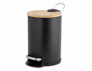 Douceur d`Interieur Odpadkový koš s tlumeným zavíráním, bambus, 3 l, MOBELLE