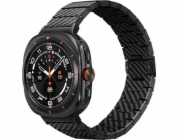 Řemínek z uhlíkových vláken Pitaka, černý - Galaxy Watch, Galaxy Watch Ultra