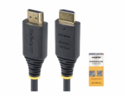 Startech 1.6ft (50cm) Premium Certified High Speed HDMI Cable, 4K60Hz - Prémiově vysoká rychlost - kabel HDMI s ethernetem - HDMI s piny (male) do HDMI s piny (male) - 50 cm - černá - pasivní, podpora