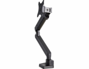 StarTech.com Desk Mount Monitor Arm with 2x USB 3.0 ports, Slim Full Motion Adjustable Single Monitor VESA Mount up to 17.6lbs (8kg) Display, Ergonomic Articulating Arm, Desk Clamp/Grommet - One-touch