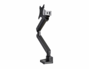 Startech Desk Mount Monitor Arm with 2x USB 3.0 ports, Slim Full Motion Adjustable Single Monitor VESA Mount up to 17.6lbs (8kg) Display, Ergonomic Articulating Arm, Desk Clamp/Grommet - One-touch Adj