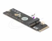 Delock - Adaptér rozhraní - M.2 klíc M samec na M.2 klíc E slot pro USB a PCIe moduly - M.2 2280 - M.2 Card - PCIe 4.0, USB 2.0