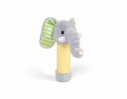 Bigjigs Toys Plyšové chrastítko Slon