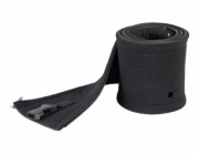 StarTech.com 40" (1m) Neoprene Cable Management Sleeve with Zipper & Buckle, 1.2" (3cm) Diameter, Computer/PC Power/Network/AV Cord Cover/Manager, Flexible Cable Organizer Wrap, Black - Cable Manager 