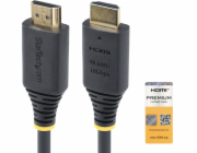 StarTech.com 3m (10ft) Premium Certified High Speed HDMI Cable, 4K60Hz - Prémiově vysoká rychlost - kabel HDMI s ethernetem - HDMI s piny (male) do HDMI s piny (male) - 3 m - černá - pasivní, podpora 