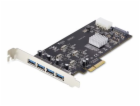 StarTech.com 4-Port USB-A PCIe Card, USB 3.2 5Gbps, 4x US...