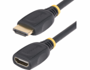 StarTech.com 3.3ft HDMI 2.0 Extension Cable, 4K 60Hz, M/F - High Speed - prodlužovací kabel HDMI - HDMI s piny (male) do HDMI se zdířkami (female) - 1 m - odstíněný - černá - pasivní, podpora 4K60Hz