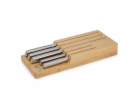Joseph Joseph Elevate Stahlmesser mit Bambusblock