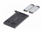 Startech Dual-Bay M.2 NVMe SSD Removable Mobile Rack for ...