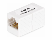 Startech RJ45 Coupler, Inline Cat6 Coupler, Female to Female (F/F) T568 Connector, Unshielded Ethernet Cable Extension (IN-CAT6-COUPLER-U1) - Síťový propojovací kabel - RJ-45 (F) do RJ-45 (F) - nestín