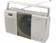 BOOMBOX SOUNDMASTER RCD1185 FM CD/CD-R/RW/MP3, KONEKTOR PRO SLUCHÁTKA