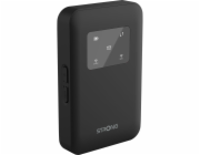 STRONG 4G+ MIFI 900D/ data 300Mbps/ Wi-Fi 1200Mbps/ baterie 2500mAh/ WPA3/ nano SIM/ USB-C/ s displejem/ černý