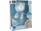 Chicco Plyšový medvěd s dekou 47x40 MAXI DOUDOU modrý