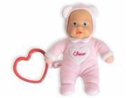 Chicco Měkká plyšová hračka pro miminka MY LITTLE DOLL růžová