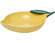 Atmosphera Miska, keramický talíř Citron 31 cm