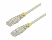StarTech.com 10m Gray Cat5e / Cat 5 Snagless Ethernet Patch Cable 10 m - Patch kabel - RJ-45 (M) do RJ-45 (M) - 10 m - UTP - CAT 5e - provedení bez hrbolků, licna - šedá