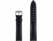 Zeppelin Kožený řemínek černý 20mm