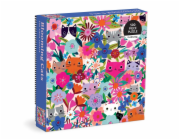 Mudpuppy Puzzle Kočky v květinách 500 dílků