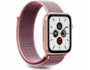 Puro PURO Apple Watch Band - Nylonový řemínek pro Apple Watch 42 / 44 mm (růžový)
