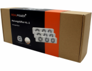 Realpower Topný ventil HL-3,3er Sada se 3 ventilátory