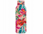 Quokka Solid - termoska z nerezové oceli 510 ml (Tropical Bloom)