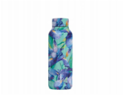 Quokka Solid - termoska z nerezové oceli 510 ml (modré kosatce)