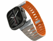 SKINARMA Řemínek Gemini pro Apple Watch 49/46/45/44mm šedý