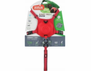 Zolux Postroj s automatickým vodítkem Easyride S červený