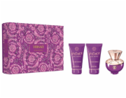 Versace Dylan Purple Pour Femme Set parfémovaná voda ve spreji 50ml + sprchový gel 50ml + tělové mléko 50ml