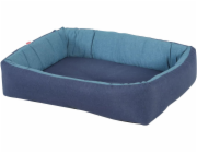Zolux ONE INDIGO obdélníkový psí pelíšek 75 cm modrý