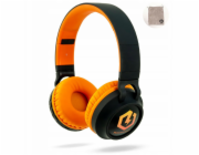 PowerLocus Sluchátka BT Bobo Kids modrá/oranžová