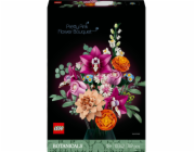 LEGO Botanicals Krásná kytice růžových květin 3 dílky. (10342)