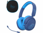 PowerLocus Bluetooth sluchátka Lion Kids ANC MODRÁ