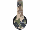 PowerLocus Dětská Bluetooth sluchátka P2 Camouflage