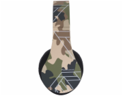 PowerLocus Dětská Bluetooth sluchátka P2 Camouflage