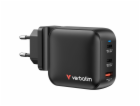 Verbatim Mini GaN Charger 100W 3Port US/EU/UK ADP        ...