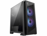 MSI skříň MPG VELOX 300R AIRFLOW PZ/ bez zdroje/ temperované sklo/ 2x 160mm fan/ 1x 120mm fan/ 2x USB/ 1x USB-C/ černá