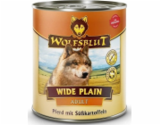 WOLFSBLUT Wide Plain Horse meat with sweet potatoes - vlhké krmivo pro psy - 800g