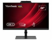 ViewSonic VG2441V  24" 16:9 1920 x 1080 FHD SuperClear® IPS , 120Hz, HDMI, DP, Webcam, mikrofon, USB, Speakers