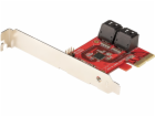 StarTech.com SATA PCIe Card, 4 Port PCIe SATA Expansion c...