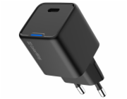 COLORWAY 1x USB-C/ síťová nabíječka/ GaN/ PD/ PPS/ 25W/ Černá