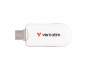 VERBATIM Plectra 128GB USB-C 3.2 Gen 1 bílá
