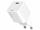COLORWAY 1x USB-C/ síťová nabíječka/ GaN/ PD/ PPS/ 35W/ Bílá