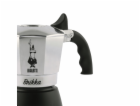 Bialetti Brikka Moka konvička 0,17 l Černá, Nerezová ocel