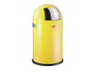 Wesco Žlutý odpadkový koš 22l Pushboy Junior -