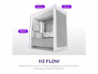 NZXT skříň H3 Flow / microATX / 1x120mm / USB / USB-C / bílá